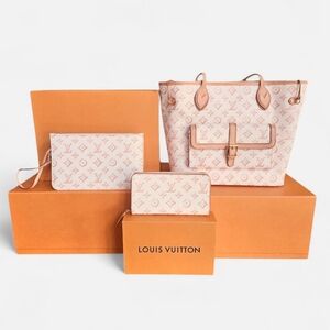 NWT Louis Vuitton Limited-Edition Fall For You Neverfull MM & Zippy Wallet